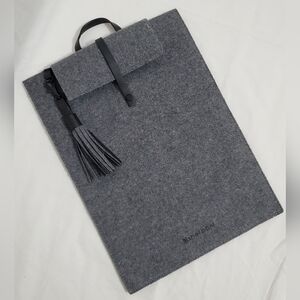 Anthropologie + Sherpani Felt & Leather Tech Case